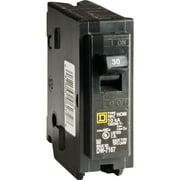 Square D Homeline 30A Single-Pole Standard Trip Circuit Breaker HOM130CP