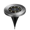 thumbnail image 1 of Nosii 8 LED Solar Power Buried Light Under Ground Lamp Outdoor Path Way Garden Decking, 1 of 9