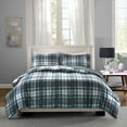 thumbnail image 3 of Home Essence Hartford 3M Down Alternative Comforter Mini Set, Full/Queen, Grey, 3 of 4