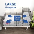 thumbnail image 2 of Loft & Partition Cage Indoor Small Animal Habitat With Waterproof Plastic Bottom, 2 of 8
