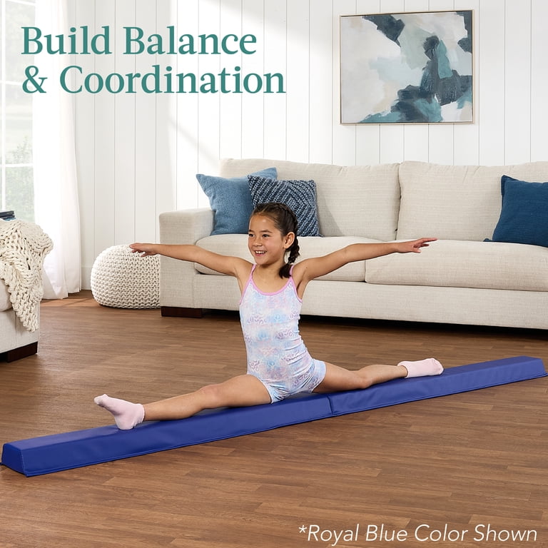 Best Choice Products 8ft Folding Floor Balance Beam, Purple photo 6