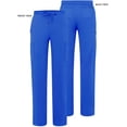thumbnail image 5 of Adar Addition Scrubs for Men - Slim Leg Cargo Drawstring Scrub Pants - A6106 - Royal Blue - XXS, 5 of 8