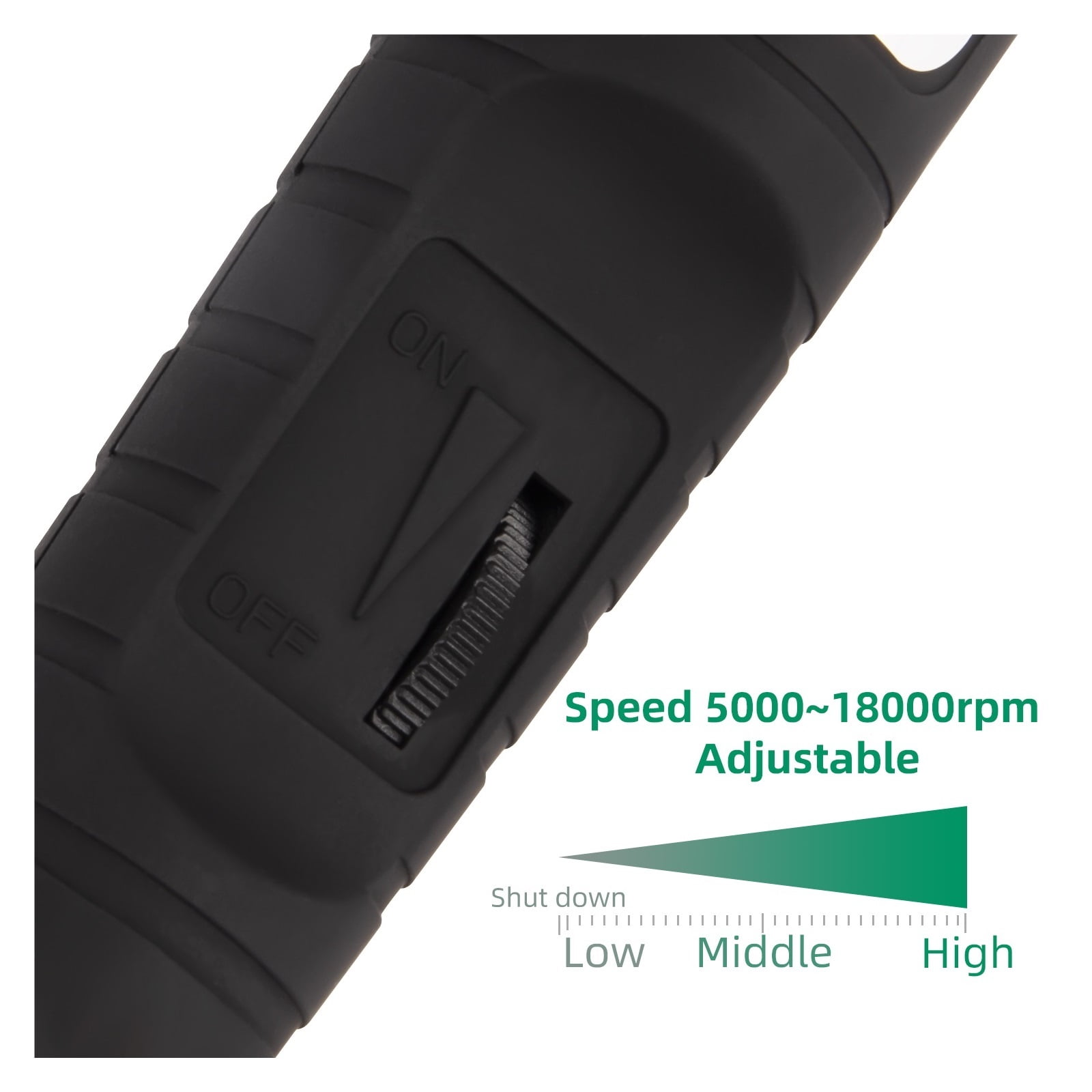 5000-18000 RPM Adjustable 5 Speed Electric Drill Grinder Engraver Pen Mini Drill Rotary Tool Grinding Machine 165Pcs Tip ,Power Tools