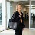 thumbnail image 5 of Large Capacity Tote Bag for Women, Gym Tote Bag with Wet Dry Separation and Multi Pocket, Travel Duffle Bag for Women Carry On, Casual Weekender Shoulder Handbag for Daily Use, 5 of 6
