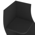 thumbnail image 6 of Yowos Corner Bookshelf, 5 Tier Modern Bookshelf Black Bookcase Small Storage Rack Wall Stylish Accent Wavy for Small Space, Plant Stand, 6 of 9