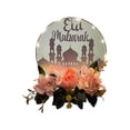 thumbnail image 4 of AMLESO Ramadan Wreath Table Centerpiece Islamic Decor Eid Mubarak Table Decorations for B, 4 of 8