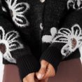 thumbnail image 5 of Enjoytime Womens Cardigan Floral Print V Neck Long Sleeve Button Down Knit Sweaters Tops Cozy Soft Loose Casual Cardigans, 5 of 8