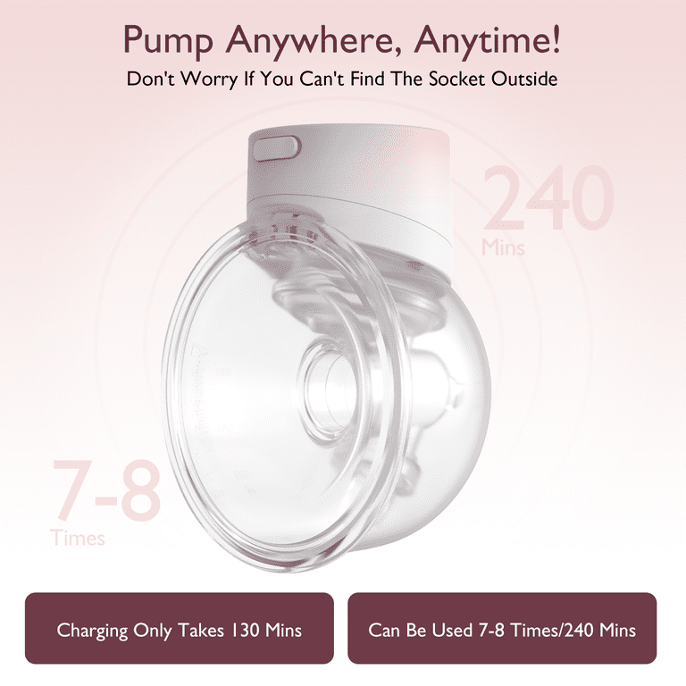 Momcozy Breast Pump Hands-Free Wearable & Wireless Pump, with