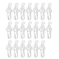 thumbnail image 3 of 20Pcs Note Musicale Paperclip Musique Liant Forme Créativité Modélisation Métal Artisanat Fournituresargent, 3 of 8