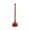 Red-424, variant on Toilet Plunger, Heavy-duty Rubber Bathroom Plunger with 5.9x19.3cm Cup, Non-slip Grip & Powerful Suction for Quick Clog Removal, Ideal for Home, Office, and Hotel Bathroom Maintenance