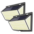 thumbnail image 2 of LITOM 468LED Outdoor Solar Light IP65 Waterproof PIR Motion Sensor Light 270° Wide Angle Three Light Modes Solar Light, 2 PCS, 2 of 13