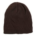 thumbnail image 5 of Dyfzdhu Winter Warm Knitted Beanie Hats Women Men Casual Outdoor Sports Wool Ski Pile Cap Brown, 5 of 5