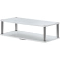 thumbnail image 2 of Convenience Concepts Designs2Go 30 Pouces Pivotant à Deux Niveaux en Finition Bois Blanc, 2 of 3