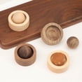 thumbnail image 3 of KGJQ Wood Essential Oil Diffuser, Mini Sphere Shaped Wooden Aromatherapy Diffuser, Small Round Oil Diffuser for Home Office Car Interior Yoga Rooms, 3 of 8