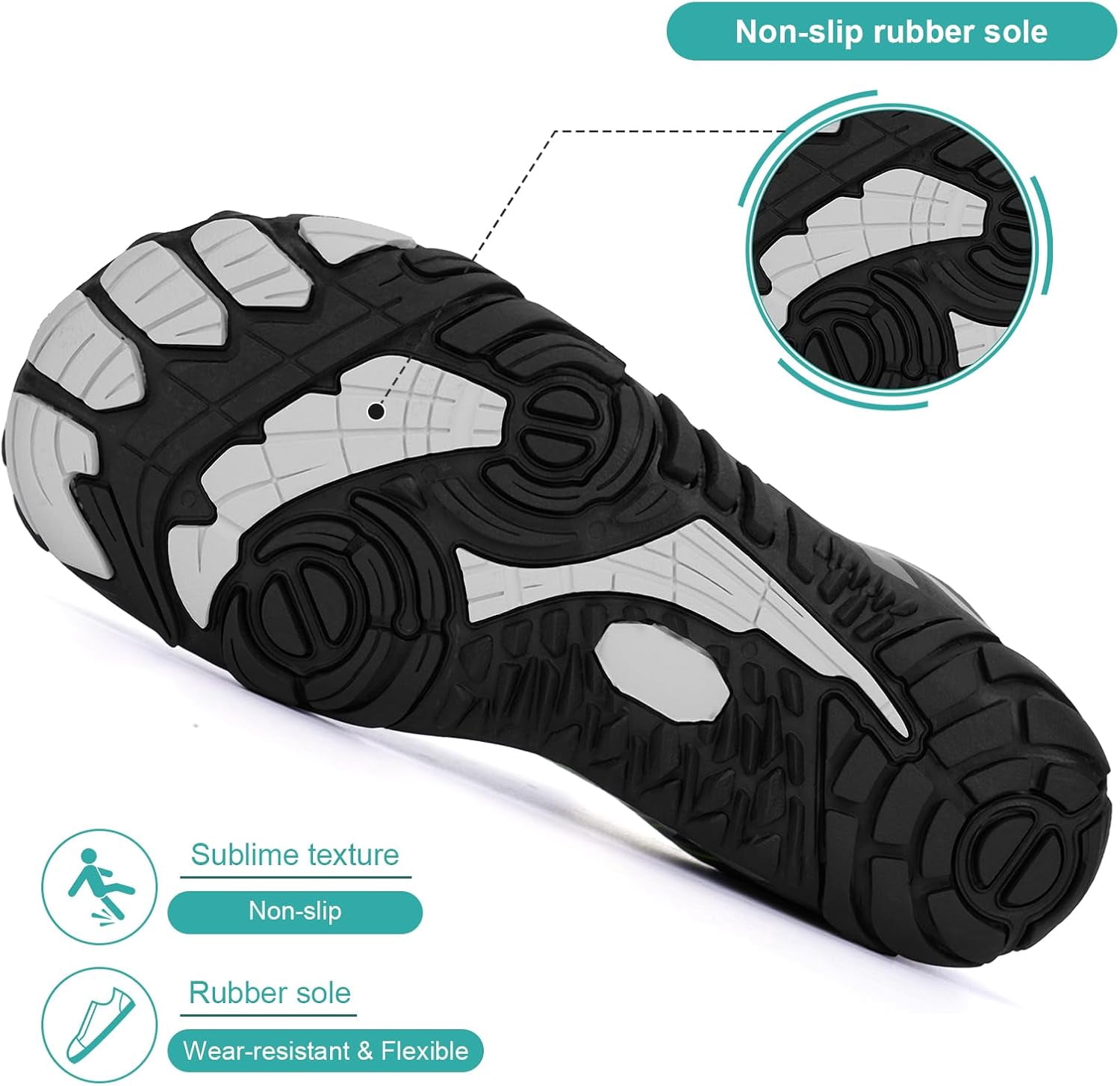 Hiking Shoes Barefoot Shoes Barefoot Shoes For Women Men, Athletic Hiking Shoes, Minimalist Water Shoes Quick Dry Trail Running Shoes with Non-Slip Sole & Wide Toe Box