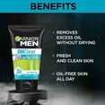 thumbnail image 4 of Limpiador Facial Garnier Men Oil Clear 100 g, 4 of 9