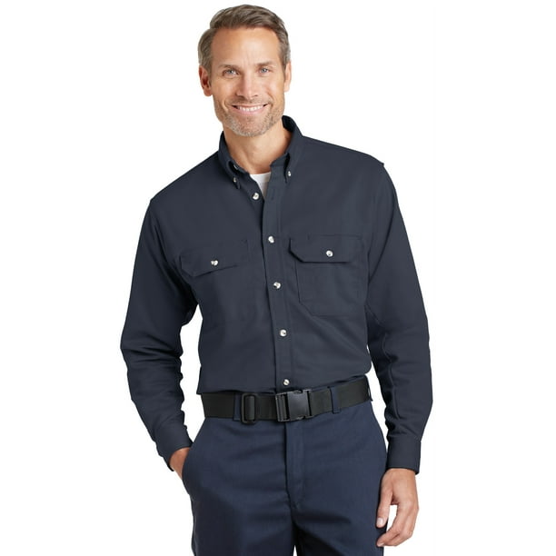 Camisa de uniforme de vestir Bulwark® EXCEL FR® ComforTouch®. SLU2 Baluarte SLU2