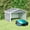 Grey, variant on vidaXL Garden Shed Anthracite Galvanized steel Medium Durable