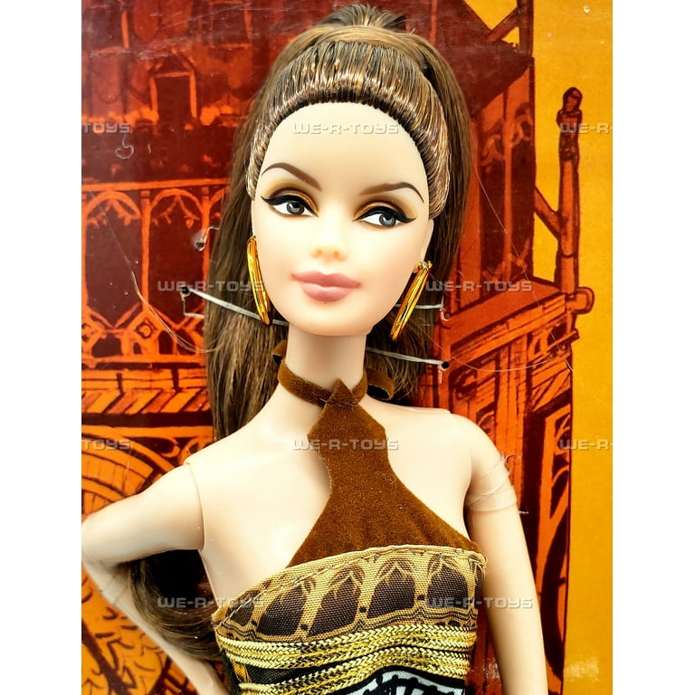 Big Ben Barbie Dolls of the World Landmark Collection Pink Label 