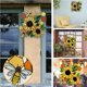 thumbnail image 3 of Kearding Adorno de abeja diseño de escena artística interesante adornos artesanales decoración del hogar adorno de habitación flor de cristal Decoración del hogar Kearding HA035053-00, 3 of 6