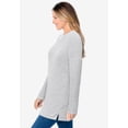 thumbnail image 3 of Woman Within Plus Size Long-Sleeve Crewneck Soft Waffle Knit Thermal Shirt, 3 of 6