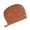 Brown, variant on Shell Shape PU Coin Purse, Solid Color Zipper Card Holder Compact Wallet with Multiple Card Slots, 3.9 X 3.9 X 1.2 Inch, Multi Color Options