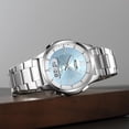 thumbnail image 4 of YiJuHui Unisex Quartz Watch Waterproof Stainless Steel Wristwatch with Calendar for Men Women Business Casual Fashion Daily Office Wear, 4 of 9