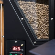 Fire & Flavor Hickory 100% All-Natural Wood Pellets for Smokers and Pellet Grills, BBQ, Bake, Roast, and Grill, 20 lb. Bag