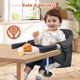 thumbnail image 4 of Trona Portátil Plegable para Bebé JOZZVE con Anclaje en Mesa, 4 of 8