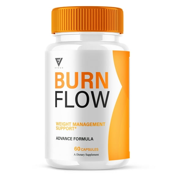 BurnFlow Daily Health Management Formula, Burn Flow Advanced Premium Wellness Support Supplement (60 Capsules)