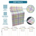 thumbnail image 6 of Green Beige Plaid Table Runner - 70 Inch Long Buffalo Farmhouse Art Checkered Cotton and Linen Blended Dress Scarves Farmhouse Table Runner for Kitchen Dining, Coffee Table, 13" x 70", 6 of 8
