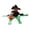 Green, variant on Halloween Spider Dog Costume, Plush 3D Spider Ride‑On Pet Outfit, Funny Cosplay Dress‑Up Clothes for Small Medium Dogs Halloween Party Trick‑or‑Treat
