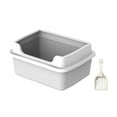 thumbnail image 2 of Caja de arena para gatos Yuyangstore bandeja de arena para gatos Gris L 48x36x22.5cm, 2 of 8