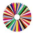 thumbnail image 1 of Cremalleras de nailon KGS | Cremalleras coloridas para manualidades de costura | 20 unidades/paquete (18 pulgadas), 1 of 5