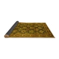 thumbnail image 2 of Ahgly Company Indoor Round Persian Yellow Traditional Area Rugs, 8' Round, 2 of 4