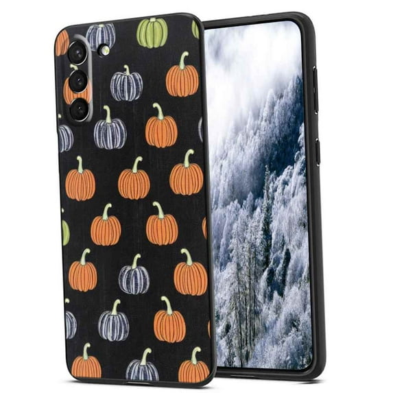 Pumpkin Phone Case, Degined for Samsung Galaxy S22+ Plus Case Men Women, Flexible Silicone Shockproof Case for Samsung Galaxy S22+ Plus