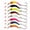 8pc/A-H, variant on 8pc Mini Crankbait Fishing Lures, 1.6" Trout Minnow Wobblers for Bass Pike, Artificial Floating Lures for Freshwater Saltwater Shallow Water Fishing Tackle