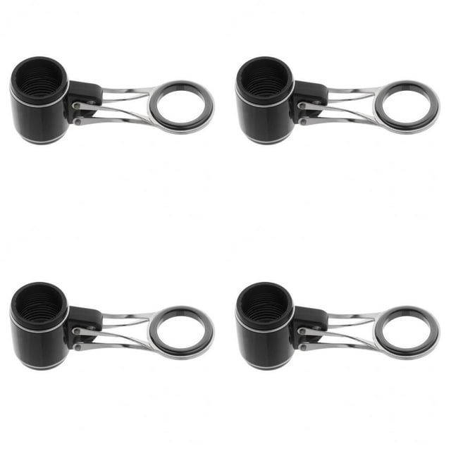 Kit de Reparación de Guías de Caña de de material acero Inoxidable 4x 4 Piezas de Repuesto de ño