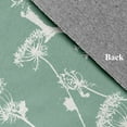 thumbnail image 2 of 18" x 30" Simply Daisy Windy Blossom Modern & Contemporary Chenille Area Rug, Green, 2 of 4