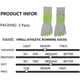 thumbnail image 2 of 3 pares de calcetines cómodos de algodón puro con puntera dividida, calcetines deportivos, calcetines de algodón para exteriores para hombres y mujeres, 2 of 6