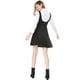 thumbnail image 5 of Vestido Allegra K de Tirantes Decoración de Botones Negro XXL, 5 of 7
