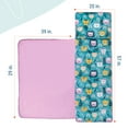 thumbnail image 6 of Wildkin Velour Nap Mat for Toddler Boys and Girls, Daycare and Preschool, Roll-up Design (Party Animal Blue), 6 of 9
