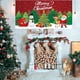 thumbnail image 5 of Fiudx Bandera Navideña para Porche, Diseño de Papá Noel y Muñeco de Nieve, Tela No Tejida Resistente a La Intemperie, Decoración Navideña para Exteriores, Cálida Bienvenida, Tamaño 180 X 90 Cm, 5 of 7
