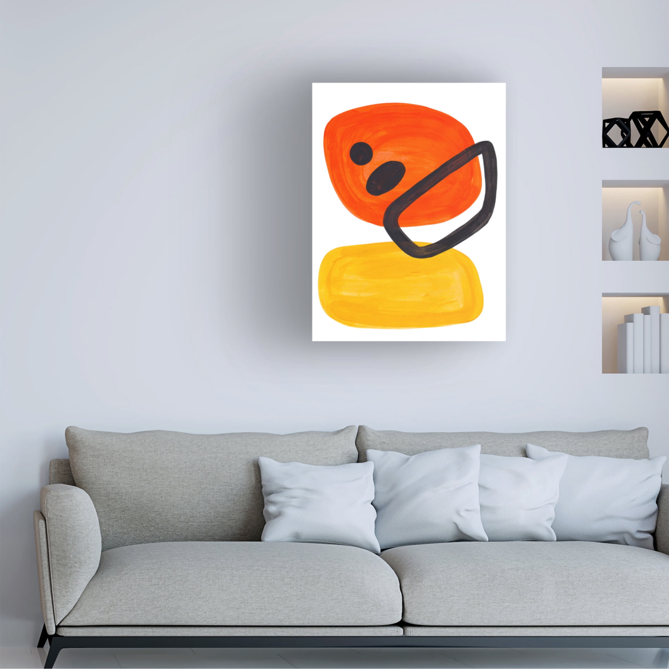 Trademark Fine Art Ejaaz Haniff Sunset Orbit Canvas Wall Art