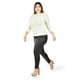 thumbnail image 2 of Blusa tejido con textura de brillos Roman Fashion /Tallas Extras, 2842 (Dorado) dorado 42, 2 of 6