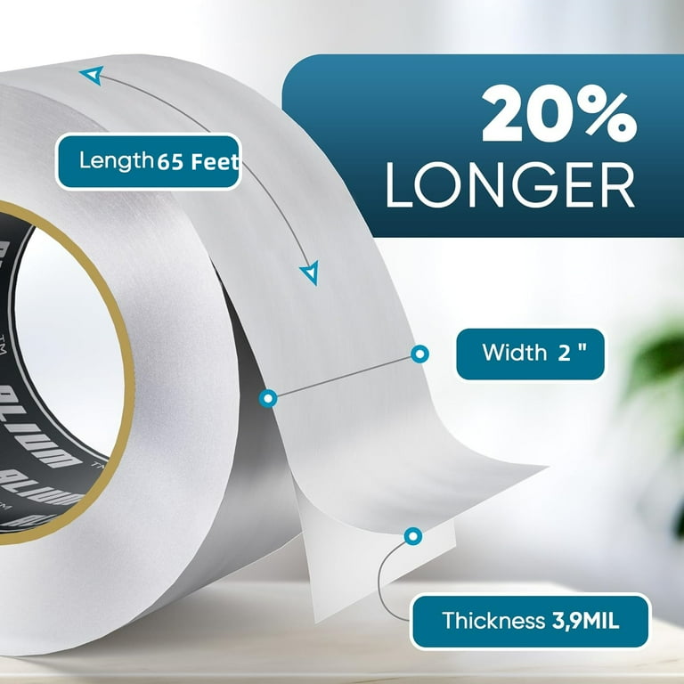 Scheam Thick Aluminum Foil Wide Tape High Temp Heavy Duty inch