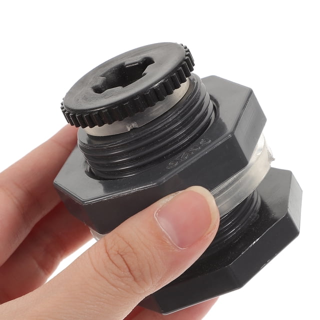 BESTYASH 1Jgo Adaptador Bulkhead Rosca Para De Agua Con Instalación Rápida Y Duradera