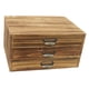 thumbnail image 4 of Organizador de escritorio, cajón, organizador de encimera, organización rústica, multiusos, caja de almacenamiento para suministros de oficina,, 4 of 6