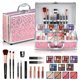 thumbnail image 1 of Kit de maquillaje Color Nymph Starter para preadolescentes con funda de tren rosa, 1 of 8