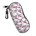 thumbnail image 1 of Hello Kitty Face Glasses Case Anti-Fall Kawaii Cartoon Sunglasses Storage Box Anti-Pressure Eye Contacts Case Loveliness, 1 of 7